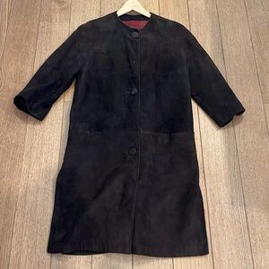 Vintage Suede Coat